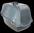 Kerbl Katzentoilette Emma Eco (mit Filter, blau/schwarz, 57x39x41 cm) 81691