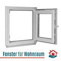 Kellerfenster Fenster Kunststoff 2-fach Verglasung ISOGLAS weiß Premium