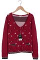 Deerberg Strickjacke Damen Cardigan Jacke Gr. S Baumwolle Bordeaux #h873i2f