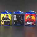 Playstation 4 / PS4 Schlüsselanhänger / Keychain - Miniatur Spielhülle