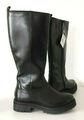 Geox Respira Damen Iridea Stiefel Knee High Boot Leder schwarz Gr. 39