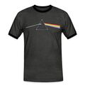 Pink Floyd The Dark Side Of The Moon Männer Kontrast T-Shirt