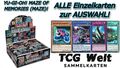 YU-GI-OH! Maze of Memories (MAZE) - Alle Einzelkarten zur Auswahl! - DE/NEU/TOP