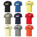 PUMA Herren T-Shirt - ESS+ Essentials 2 Col Logo Tee, Rundhals, Kurzarm, uni ...