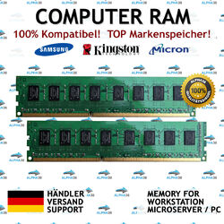 4 GB (2x 2 GB) UDIMM DDR3 für Acer Veriton X2610 / X2610G PC RAM Speicher