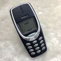 Original Nokia 3310 Blue Unlocked 2G GSM 900/1800 Good Quality Cellular Phone