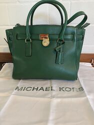 Michael Kors Tasche, Handtasche, Schultertasche, Henkeltasche In Grün