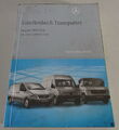 Tabellenbuch Mercedes Benz Vito, Viano, Sprinter und Vario Ausgabe 2009 / 2010