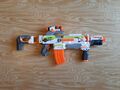 NERF N-Strike Elite XD Modulus ECS-10 Blaster mit vollständigem Zubehör, geprüft