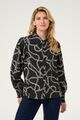 CULTURE 50111276 Bluse / Black/Whitecap Ch / WINTER 2025 / UVP 69,95€ / 38 - M