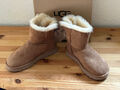 Original UGG Classik Mini Bailley Bow II, hellbrau, Chestnut, Neu, Gr.36