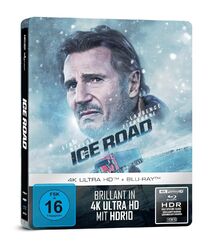 The Ice Road (2021)[4K Ultra HD Blu-ray & Blu-ray Steelbook/Neu/OVP] Liam Neeson