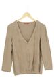 ESPRIT Strickjacke Damen Gr. M Beige Basic Cardigan