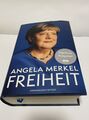 EXPRESSVERSAND ANGELA MERKEL original SIGNIERT Freiheit  Deutsch AUTOGRAMM