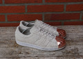 ADIDAS Superstar 80´s Metal Toe off White Rose Gold weiss Gr. 40 2/3 ORIGINAL