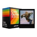 Polaroid GO Color Sofortbildfilm mit 2x8 oder 6x8 Aufnahmen Rand schwarz o. weiß