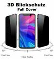 3D Sichtschutz Schutzglas Xiaomi 13 5G 9H Panzerfolie Blickschutz Full Screen