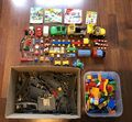 LEGO Duplo Konvolut Eisenbahn, Schienen, CARS, Werkstatt, Tiere, Bagger, Autos