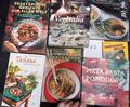 Buchpaket Kochbücher vegetarisch; z. T. älter, meist ungelesen, gut erhalten