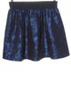 XXI Minirock Damen Gr. DE 34 blau-schwarz Elegant