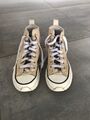 Converse Chuck Taylor All Star Unisex Sneaker Schuhe Run Hi beige Leder 172550C