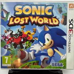 Sonic Lost World (Nintendo 3DS, 2013)