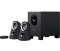 Logitech Z313 PC-Lautsprecher mit Subwoofer 2.1 Speaker System 3,5mm Klinke