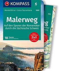 KOMPASS Wanderführer Malerweg - Auf den Spuren der Romantike ... 9783991211990