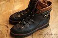 Bally Everest schwarz braun Leder Schnürstiefel Schuhe Damen UK 7,5 US 10,5