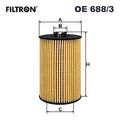 FILTRON OE 688/3 Ölfilter