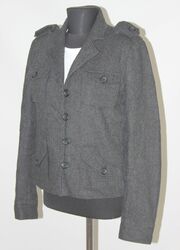 Comptoir Des Cotonniers Damen Wollmantel Jacke Blazer Gr. 42