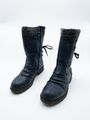 rieker Damen Boots Stiefelette Stiefel Winterschuh blau Gr 40 EU Art 19336-30