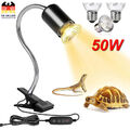 Schildkröten Wärmelampe Reptilien Terrarium Lampe UVA UVB 50W Heizlicht