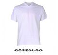 Götzburg - T Shirt - 2er Pack - V Ausschnitt - weiß - Größe M / 5