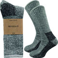 4 Paar extra warme & dicke Herren Arbeitssocken Wollsocken Thermosocken Socken