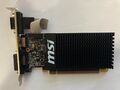 MSI GeFORCE GT 710 1GB DDR3 PCI-E 2.0 X8 LP GRAFIKKARTE DVI VGA HDMI