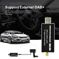 USB Android DAB+Autoradio Adapter Digital Tuner Audio Antenne für Android Stereo