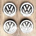 4x Original VW Nabenkappe Nabendeckel Felgendeckel weiß 1S0601149D 1S0601149F