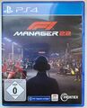 F1 Manager 22 2022 Formel 1 Sony Playstation 4 PS4 Gebraucht in OVP