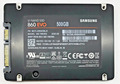 500 GB SSD SAMSUNG V-NAND 860 EVO FESTPLATTE MZ-76E500 S/N:S4CNNJ0N 2,5" #NFP659