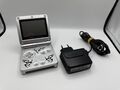 Gameboy Game Boy Advance SP Tribal Limited Edition Silber Handheld-Spielkonsole✅