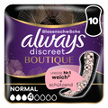 Always Discreet Boutique Normal Blasenschwäche Einlagen Inkontinenz 4 x 10 Stück