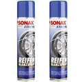 2x ReifenGlanzSpray Sonax XTreme Wet Look 400ml Reifenspray glänzende Nass-Optik