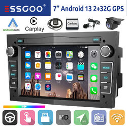 Carplay Android 13 Autoradio GPS Navi WIFI Für Opel Zafira B Corsa C D Astra H G