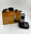 Gigaset A415a Telefon Schnurlos Mobilteil mit Basisstation Grafikdisplay Schwarz