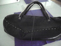 GERRY WEBER schöne Tasche schwarz - helle Nähte - Handtasche - gebraucht