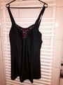 Badeanzug Badekleid Strandkleid  verstellbare Träger Gr. 40, schwarz. Neu !!