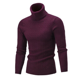 Pullover Strickpullover Pullover Langarm Einfarbig Mode Lässig Basic~ ∑