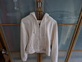 Sweatjacke mit Kapuze/Hoodie - PULL & BEAR - Gr. M - creme