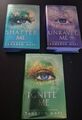 Fairyloot - Shatter Me, Unravel Me, Ignite Me Bücher 1-3 von Tahereh Mafi unsigniert